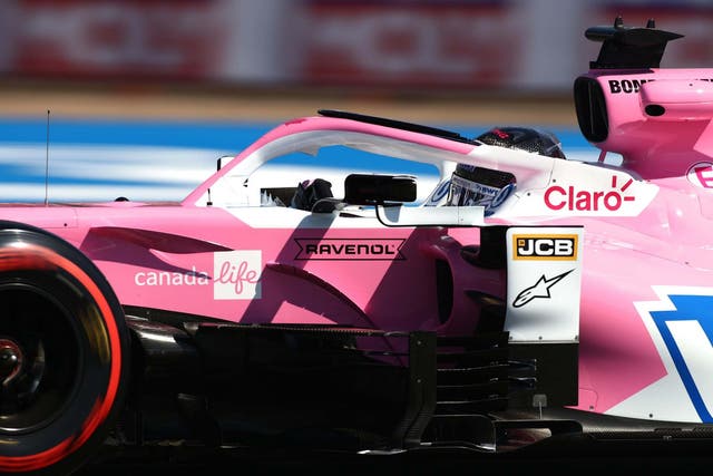Nico Hulkenberg in practice for the British Grand Prix