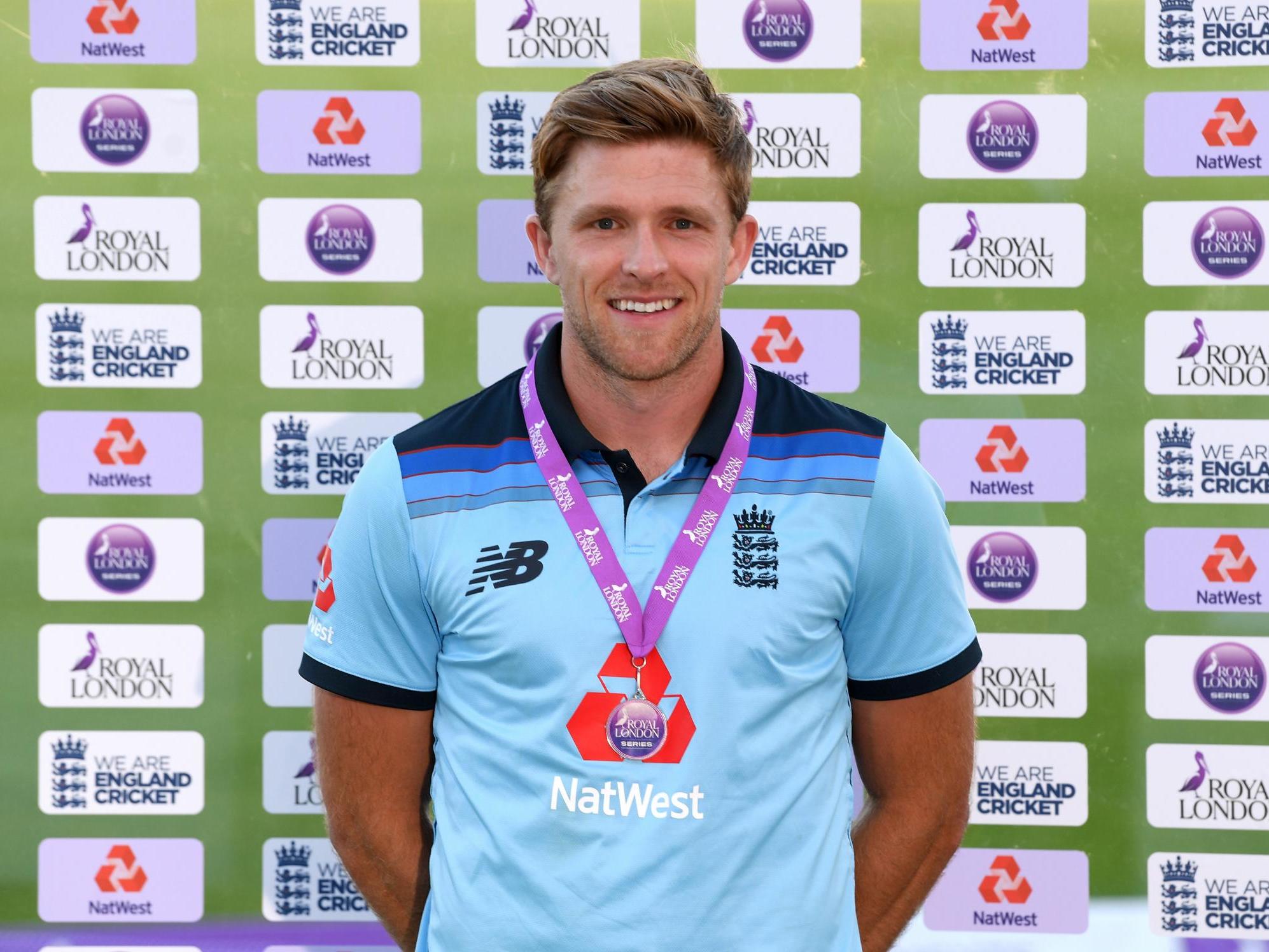 Willey took five wickets as England won the first ODI