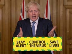 Boris Johnson warns UK must be ‘vigilant’ over second wave threat