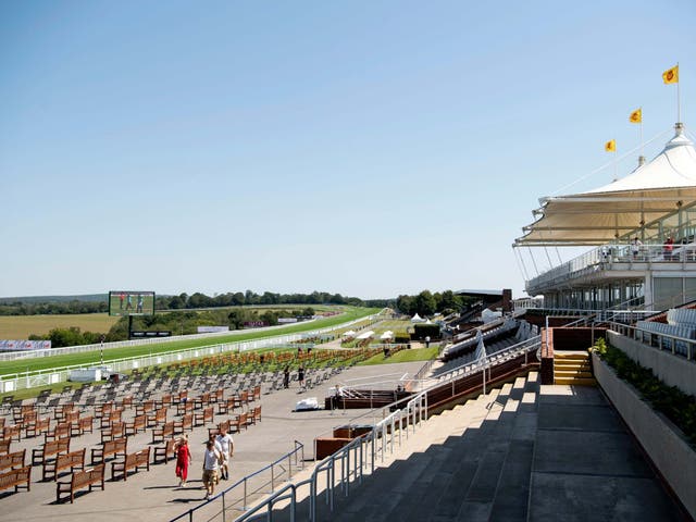 Goodwood will not be able to welcome race fans for this weekend's action