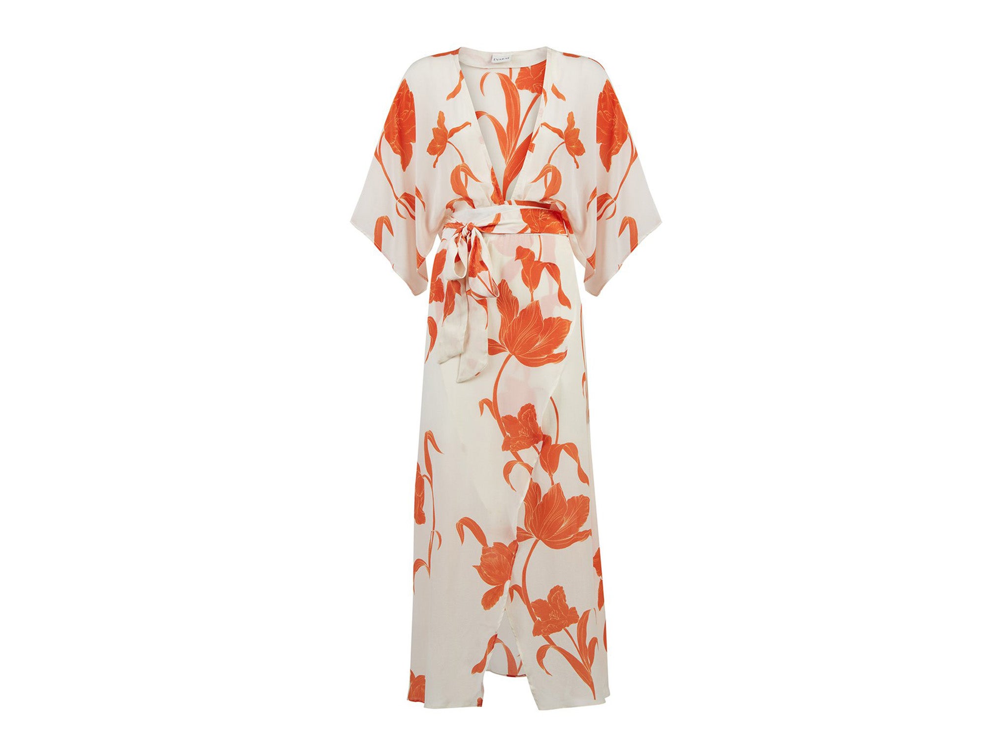 If you're celebrating an occasion by staying somewhere luxurious, snap this silk beach robe up