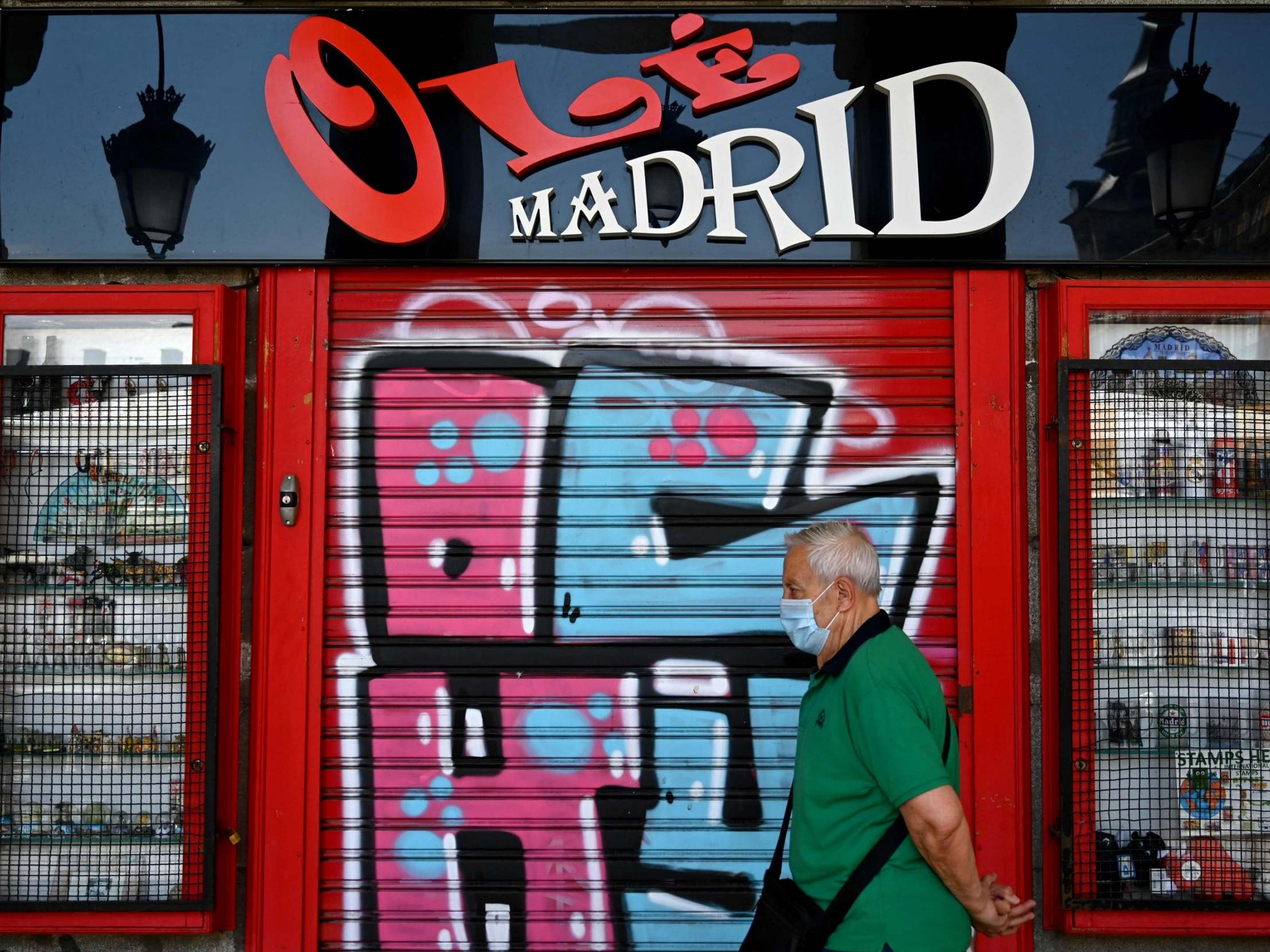Spain’s economy fell by almost a quarter in the first half of 2020