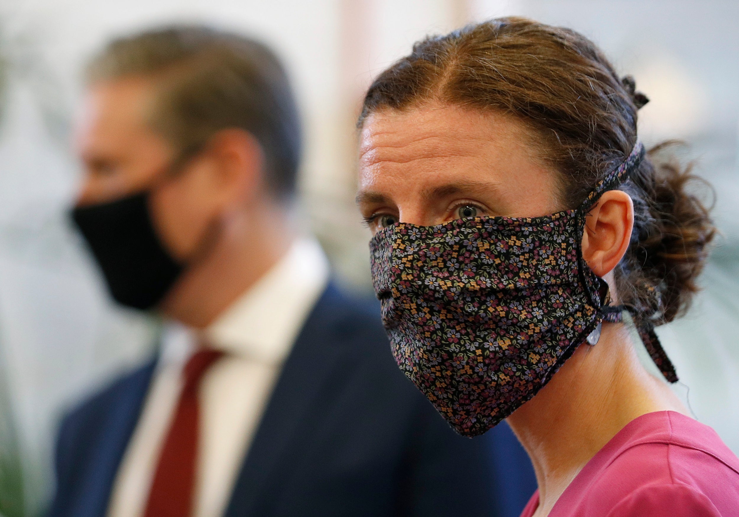 Anneliese Dodds joined Sir Keir Starmer on a visit to businesses in Peterborough to launch Labour’s ‘Jobs Jobs Jobs’ campaign (Getty)