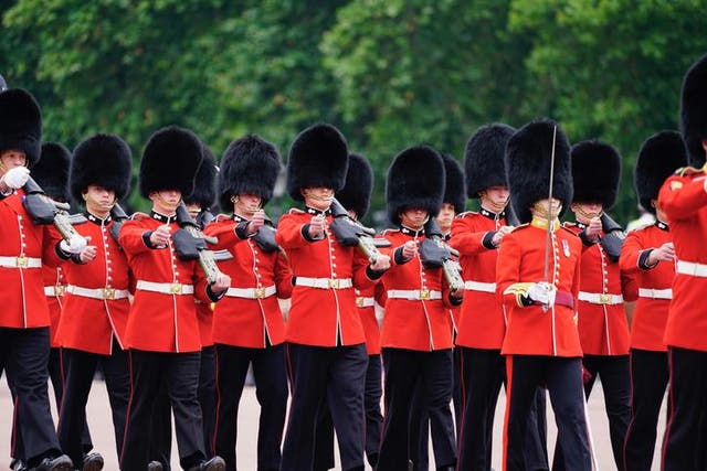 Coldstream Guards at Buckingham Palace