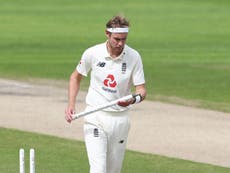 Broad considered retirement after being dropped for first Windies Test