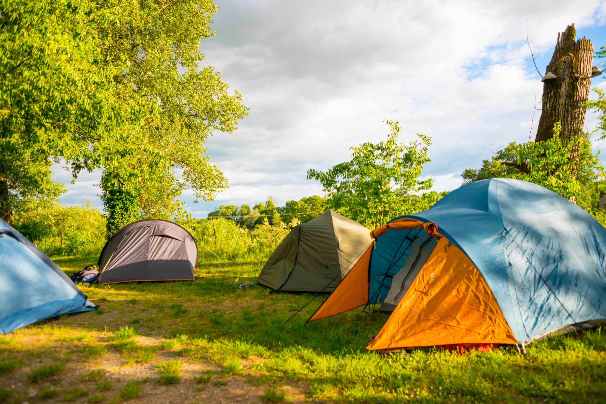 Camping offers good value and being a drive away from the UK can be reassuring