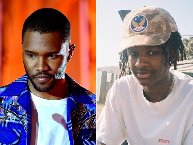 Musician Frank Ocean, and his 18-year-old brother Ryan Breaux