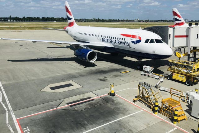 Ground stop: many of British Airways' operations have been suspended, with Gatwick short-haul services moved to Heathrow