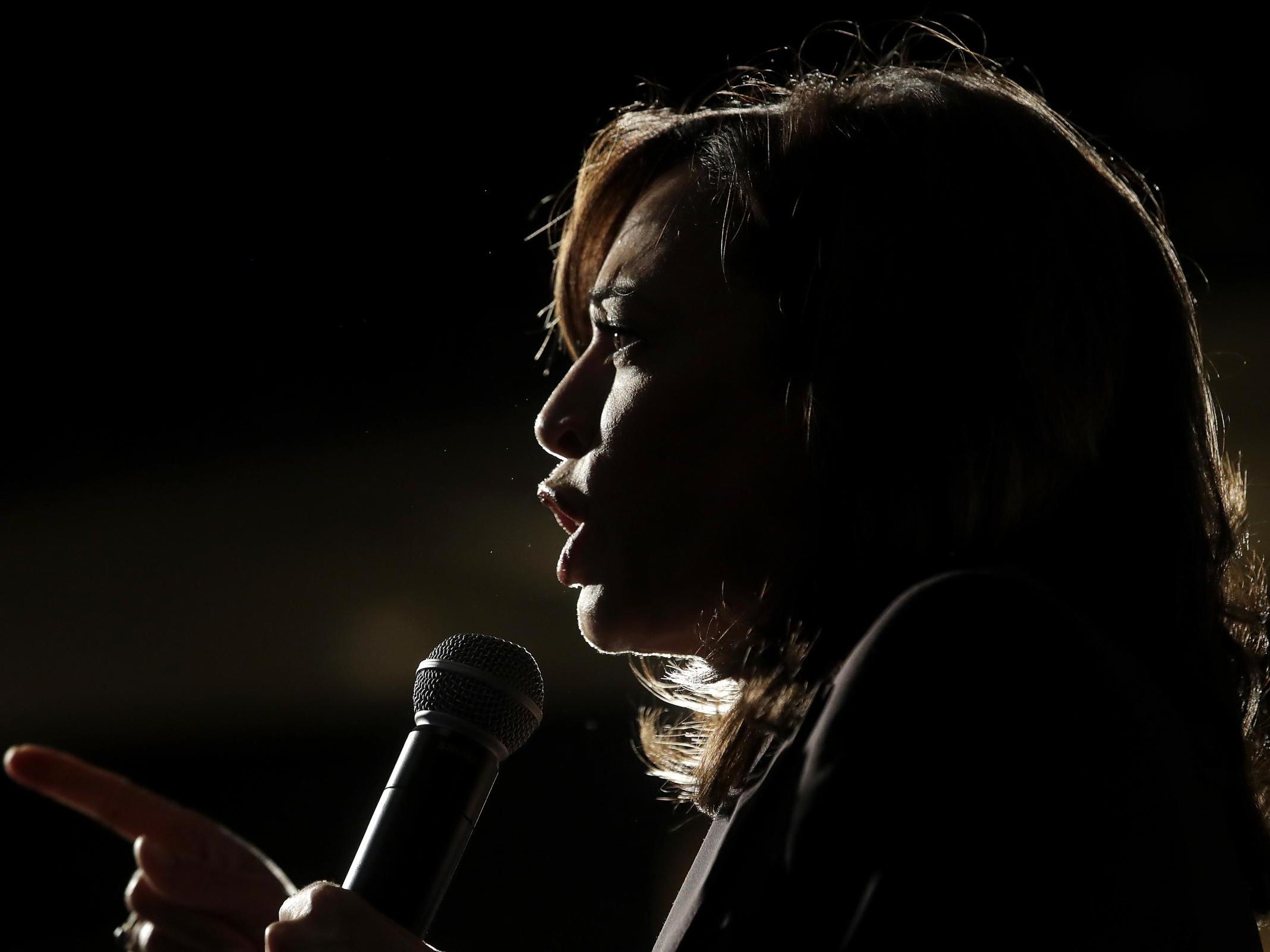 Democratic senator Kamala Harris is only the second black woman to serve in the Senate, and in 2020, a prominent contender for the vice-presidential ticket
