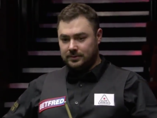 Kurt Maflin was reprimanded after making an obscene gesture to the cue ball