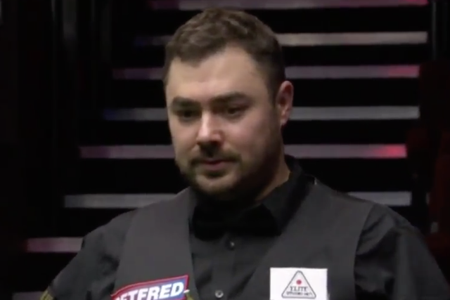 Kurt Maflin was reprimanded after making an obscene gesture to the cue ball