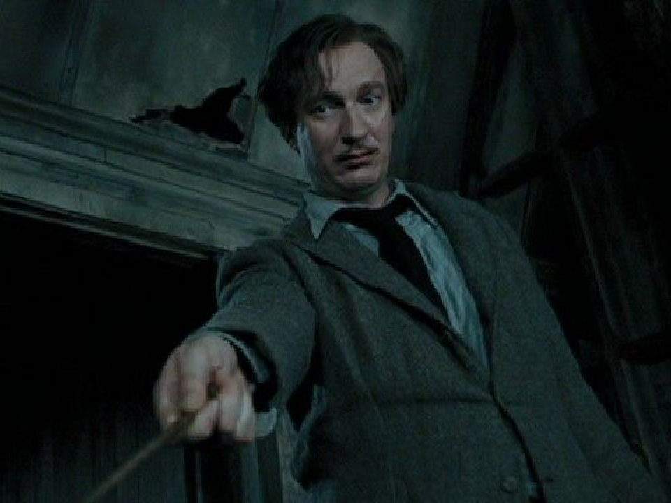 Thewlis as Remus Lupin in the Harry Potter franchise