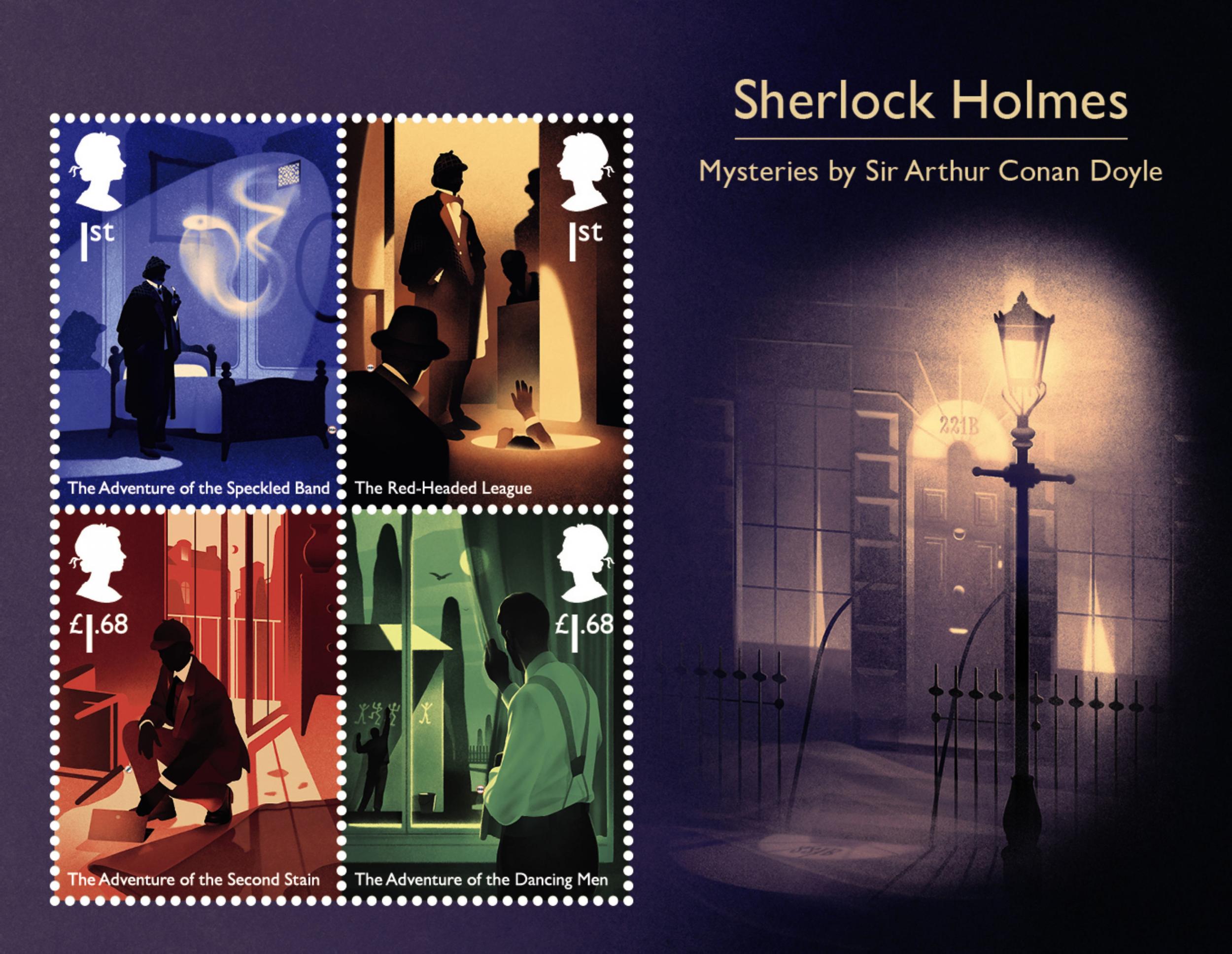 Royal Mail launches Sherlock Holmes stamps that reveal secret