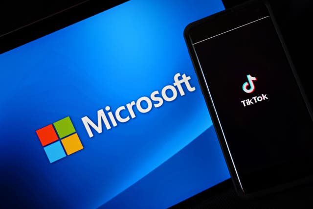 Microsoft is trying to buy TikTok. Getty Images