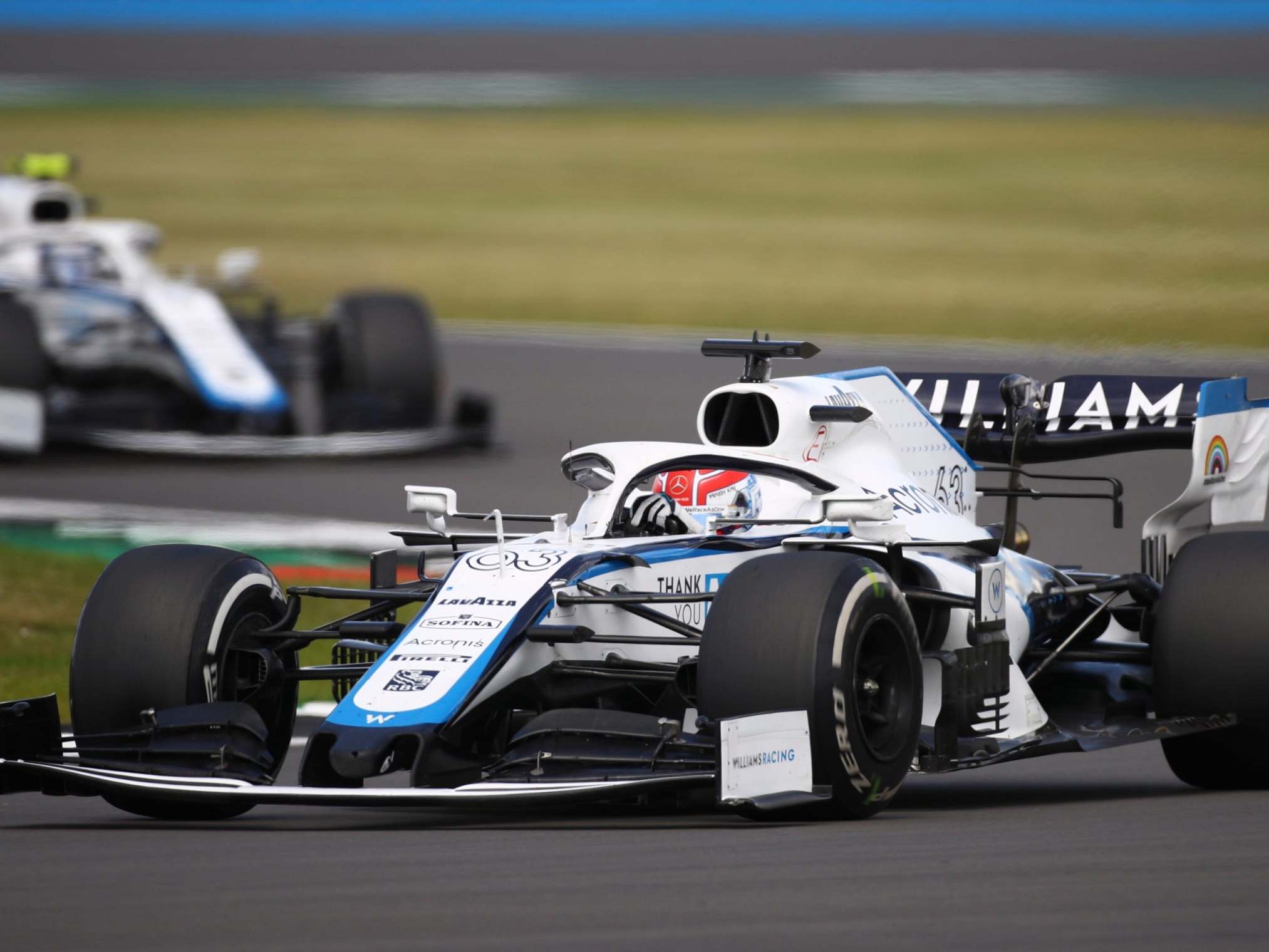 George Russell moves up a spot after a strong home race
