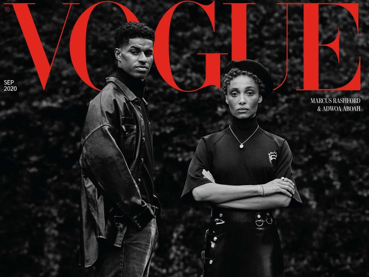 Vogue: Marcus Rashford fronts magazine alongside activists in first cover by black male photographer out today