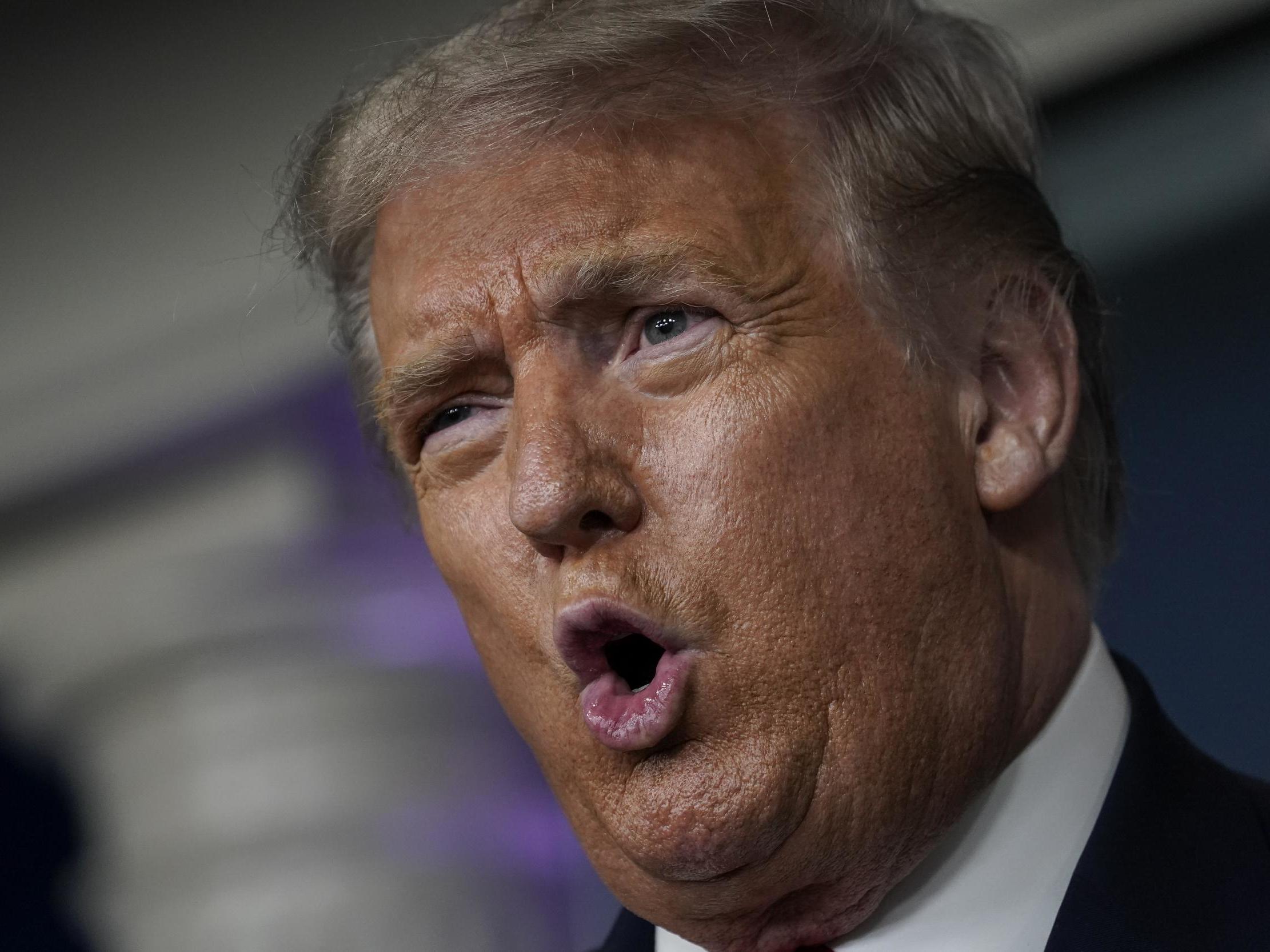 Trump plans to travel to Charlotte to thank delegates who are still planning to gather there for meetings and the official roll call, despite the state’s social distancing requirements