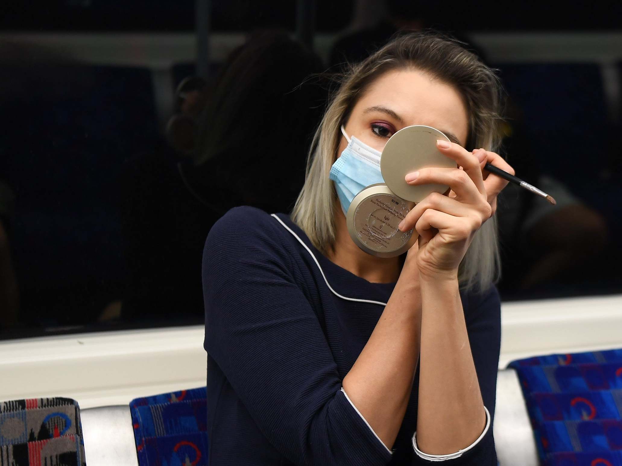 People are required to wear masks on public transport but it’s still feared more commuters could be a source of transmission