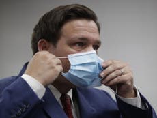 Five who attended same meeting as DeSantis test postitive for Covid