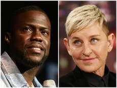 Kevin Hart defends Ellen DeGeneres from claims she’s ‘horrible’ 