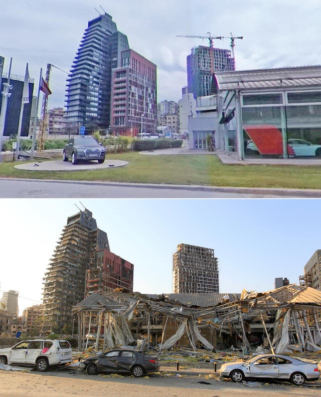 Beirut Explosion Before And After Pictures Show Extent Of Damage The Independent The Independent Trump's proclamation to disperse is a necessary legal step before invoking the insurrection act. beirut explosion before and after