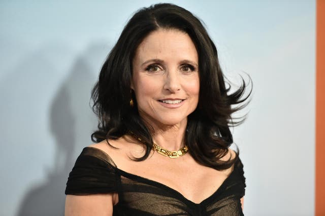 Julia Louis-Dreyfus at the premiere of 'Downhill' on 12 February 2020 in New York City.