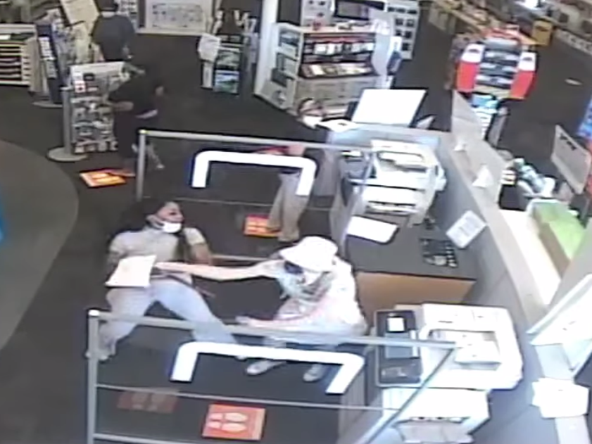 Footage of the incident was released by the authorities