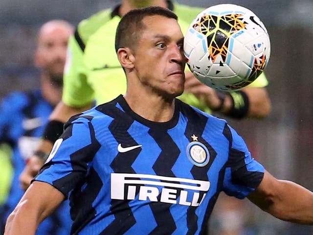 Alexis Sanchez has been at Inter on loan this season