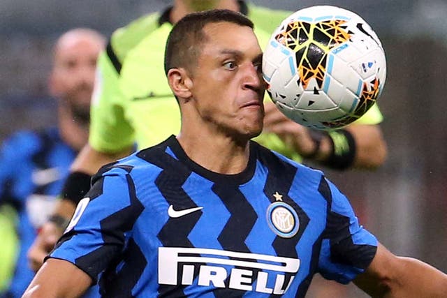 Alexis Sanchez has been at Inter on loan this season