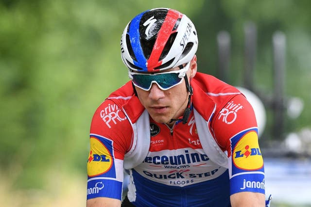 Dutch cyclist Fabio Jakobsen, 23, rides for Deceuninck-QuickStep