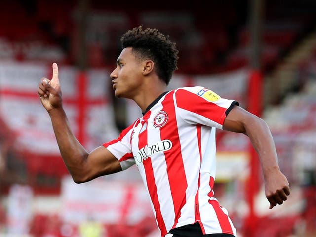 Brentford striker Ollie Watkins netted 26 times for the Bees in the Championship last season