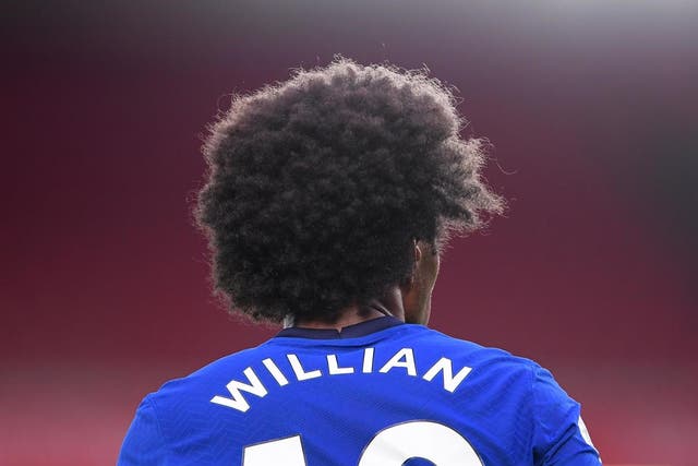 Chelsea midfielder Willian