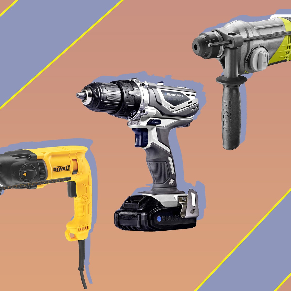 Image of HiKOKI NR38AK Rotary Hammer Drill on eBay