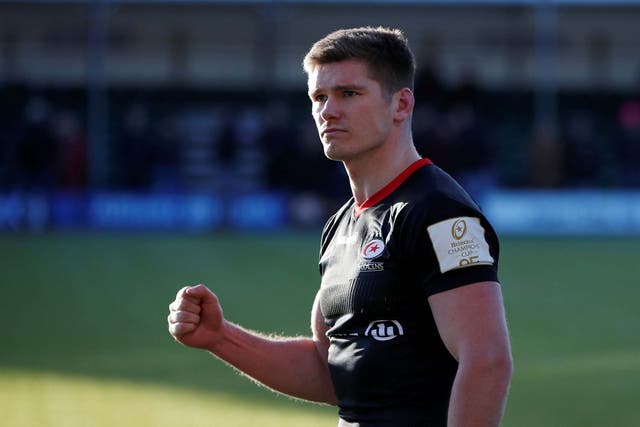 England captain Owen Farrell will prepare for the Lions tour next year in the Championship