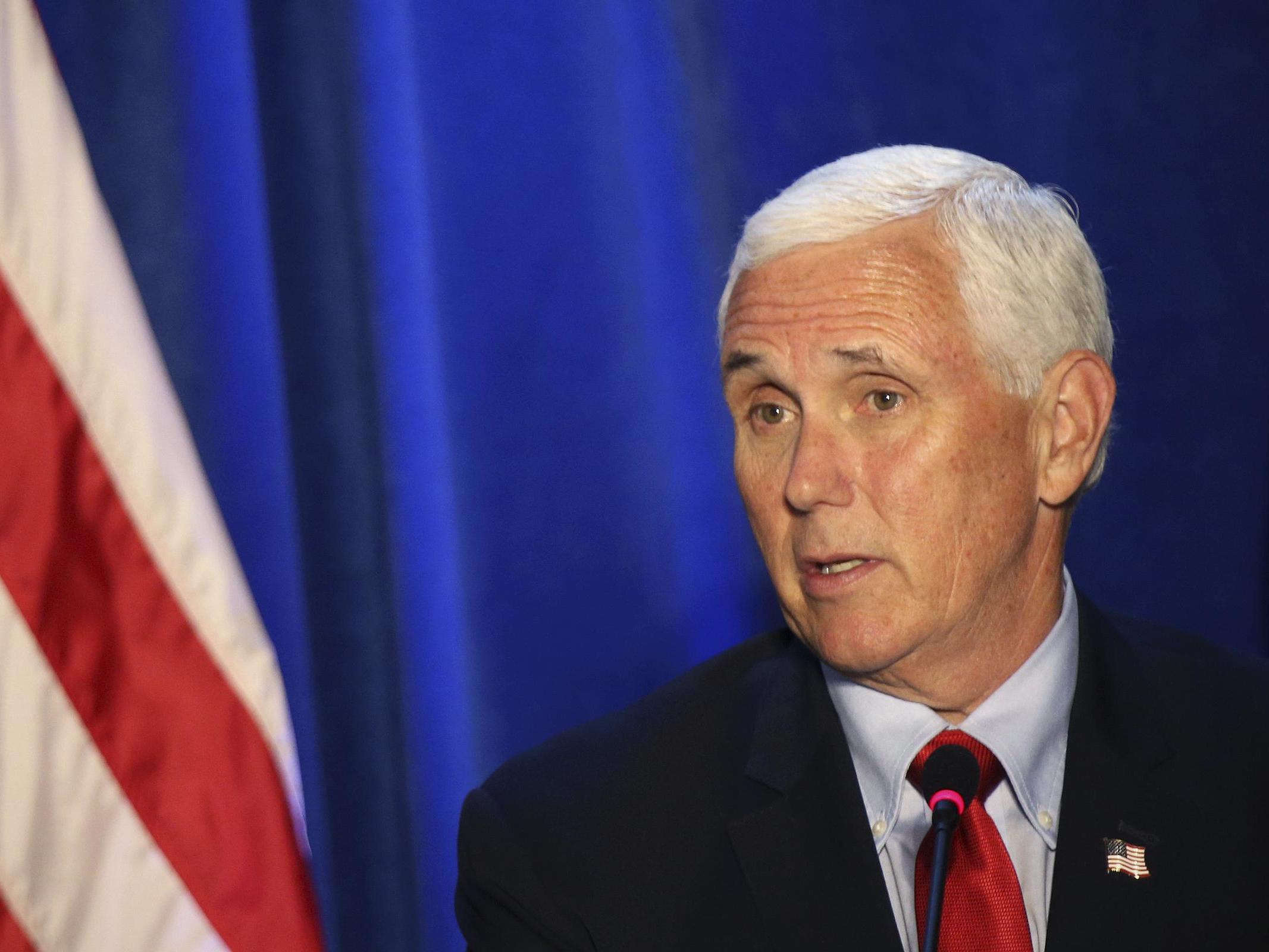 Mike Pence calls chief justice Roberts a 'disappointment to conservatives'