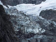 Italian homes evacuated amid fears Mont Blanc glacier might collapse