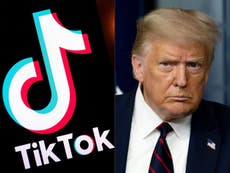 Trump signs executive order over ‘threat’ posed by TikTok