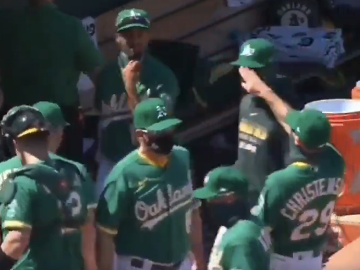 Ryan Christenson: Oakland Athletics coach apologises for unintentional but ‘racist and horrible’ Nazi salute