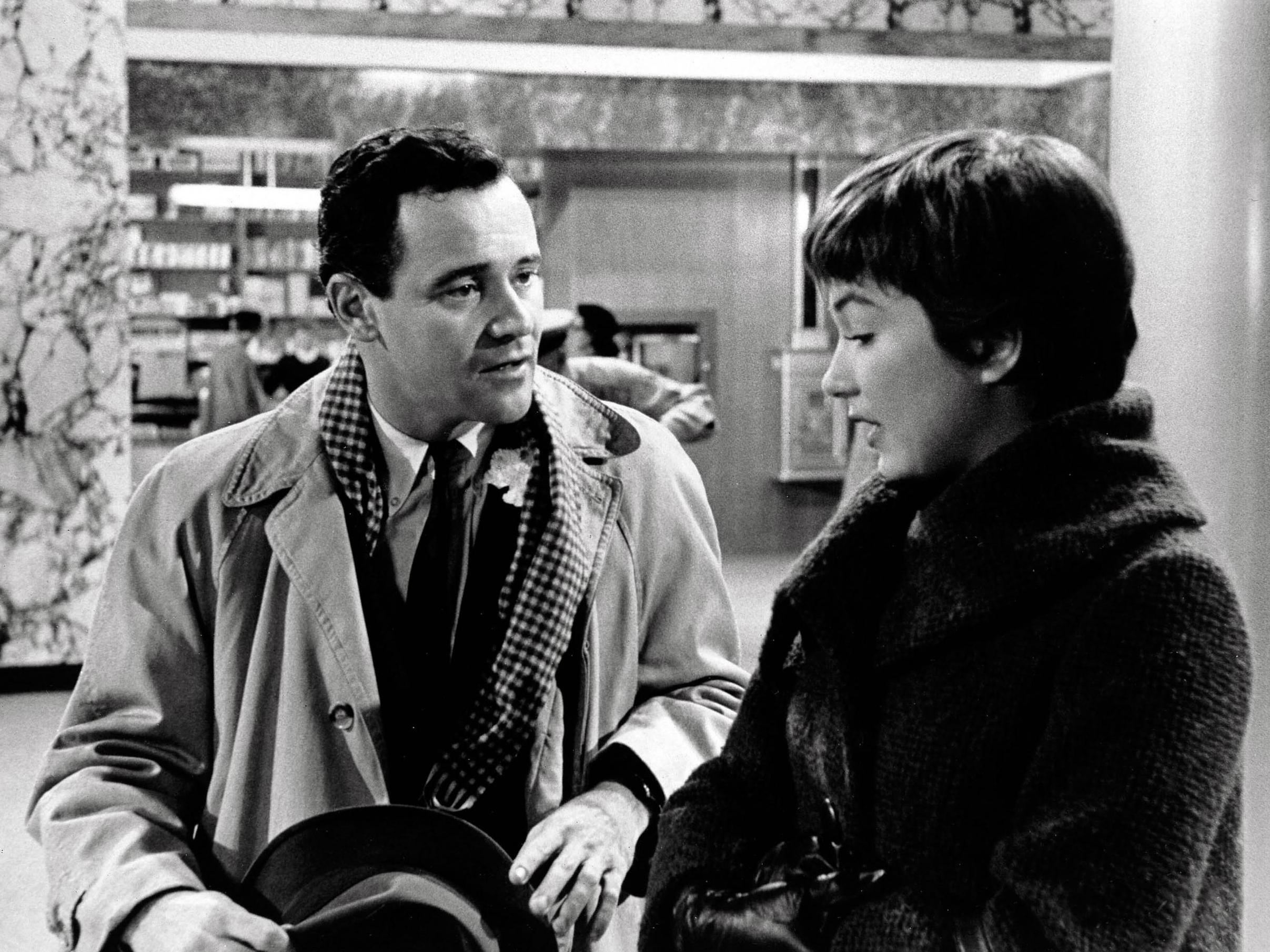 Jack Lemmon and Shirley MacLaine in 'The Apartment'