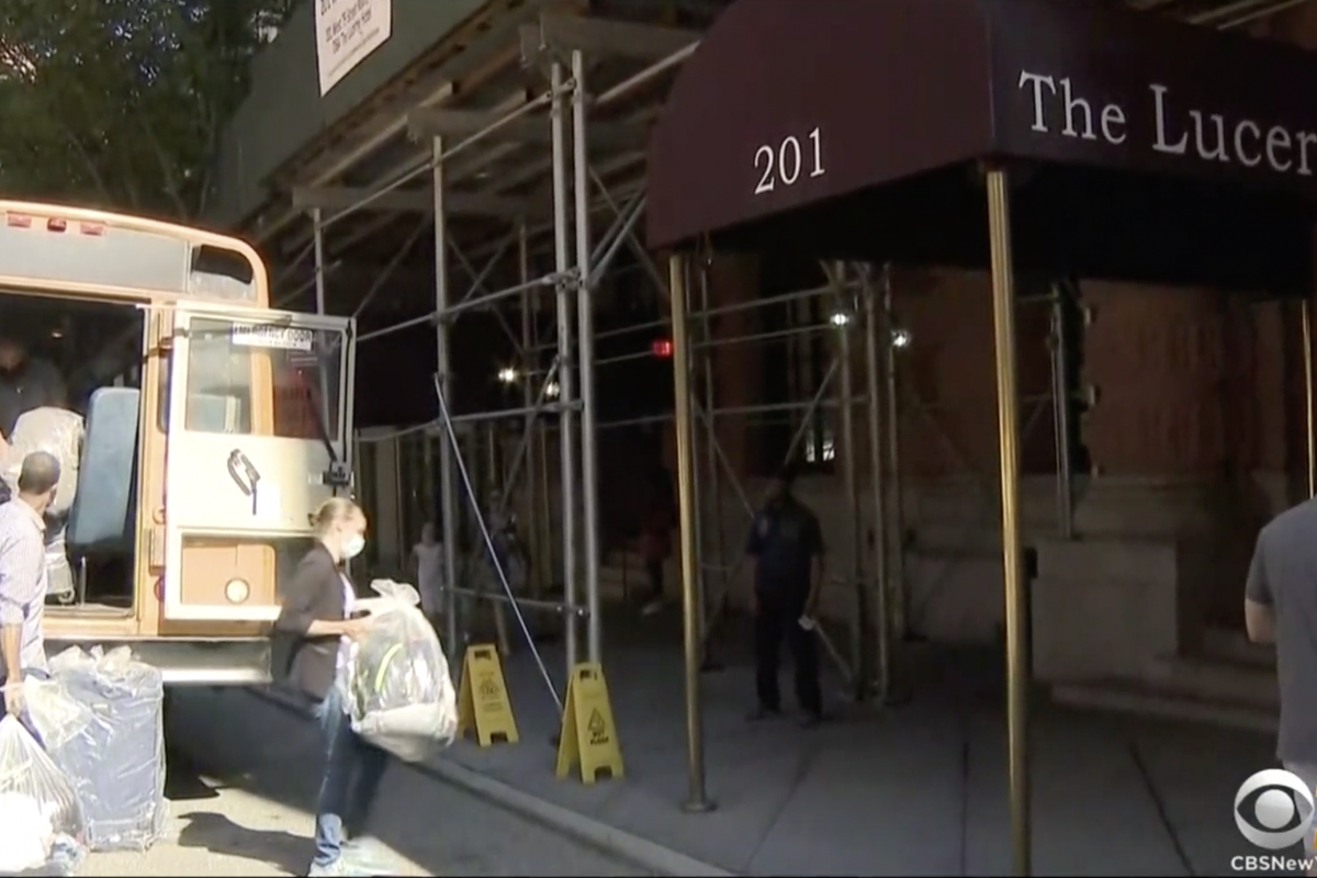 New York is moving homeless people into luxury hotels to protect them ...