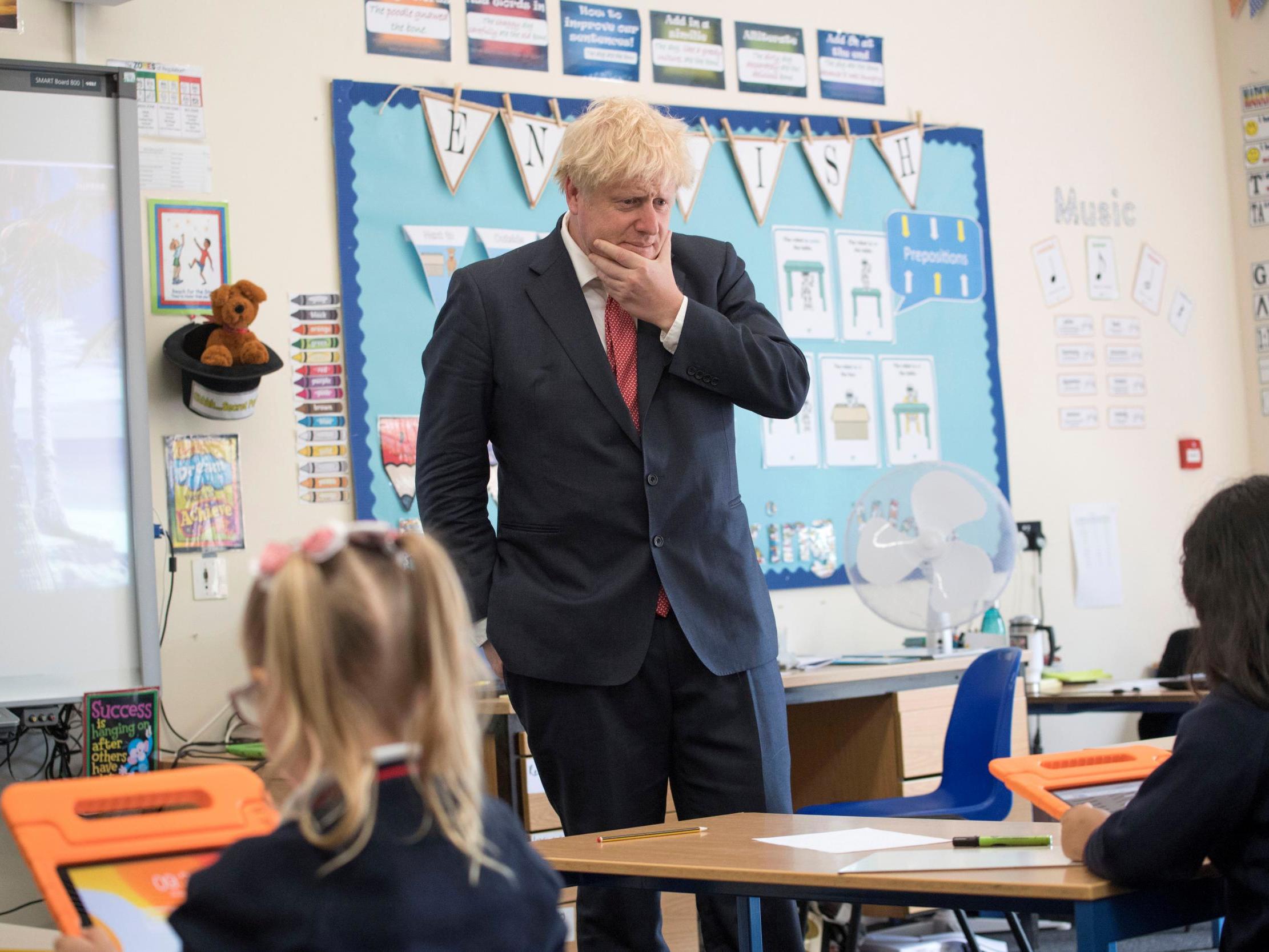 Coronavirus Boris Johnson Insists Schools Are Safe Hours After Children S Commissioner Calls For More Testing The Independent The Independent