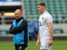 Eddie Jones sees ‘no reason’ not to select Saracens players when they’re playing in Championship