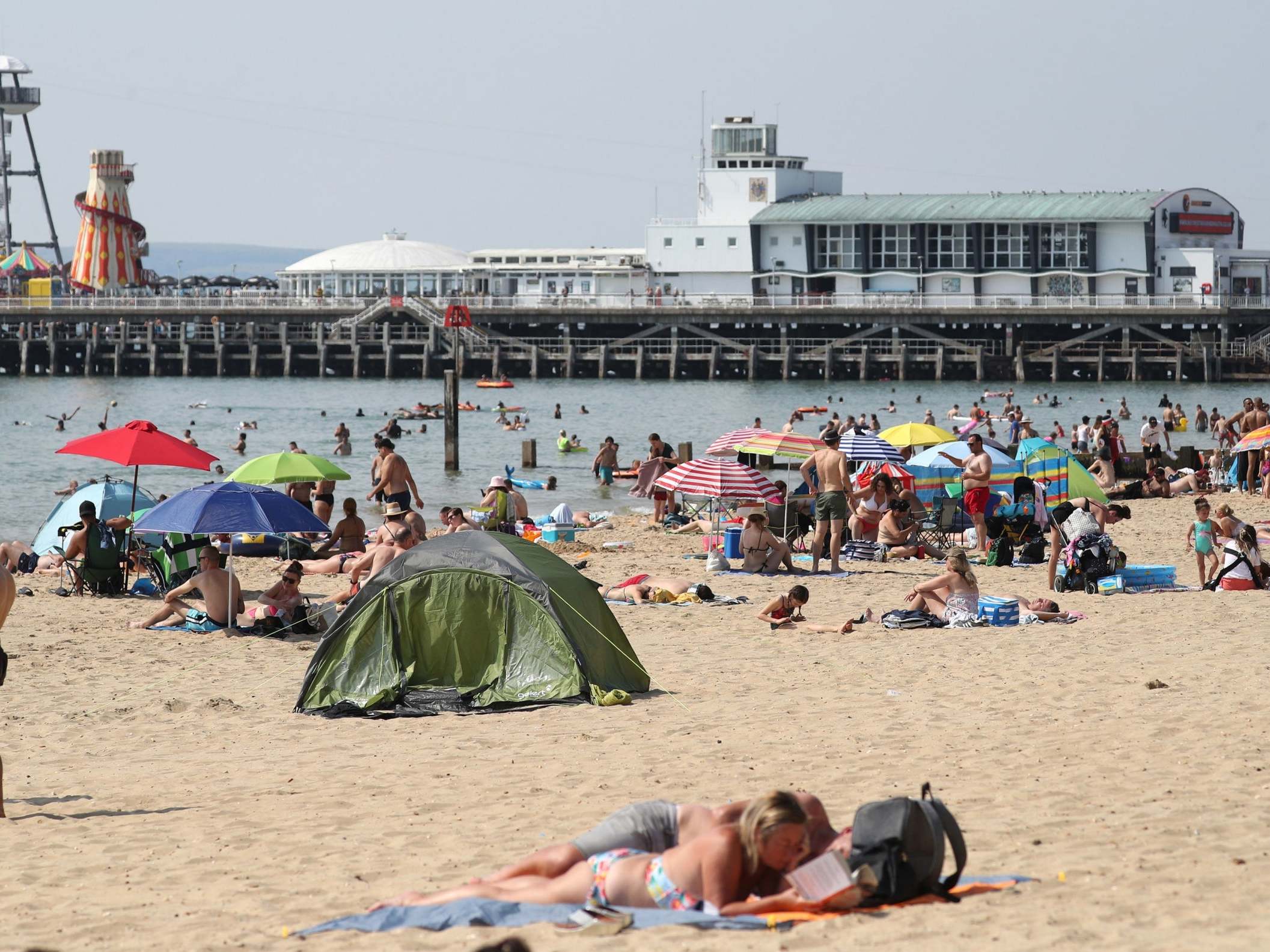 Bournemouth beach