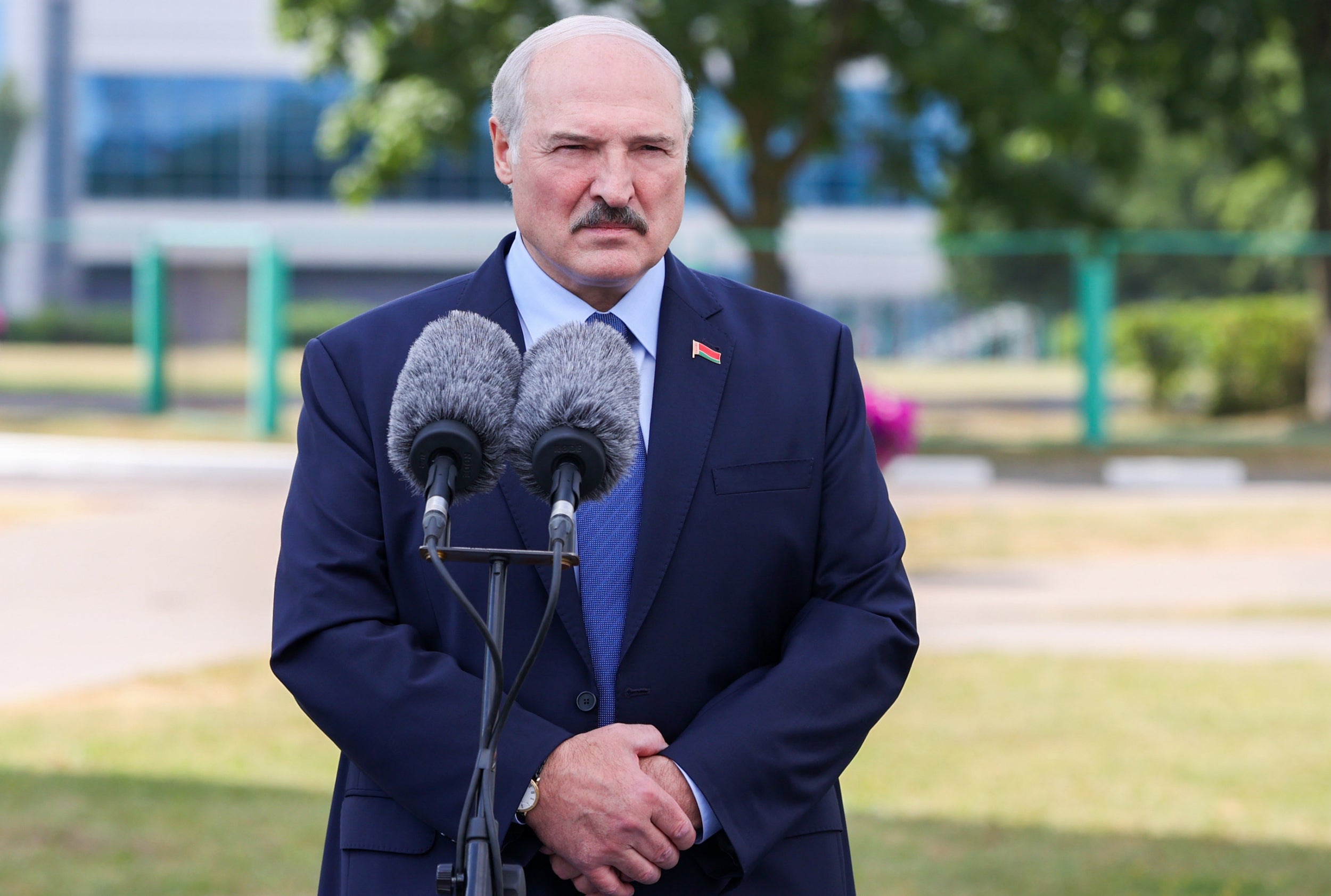 Alexander Lukashenko, president of Belarus (Tass/Getty)