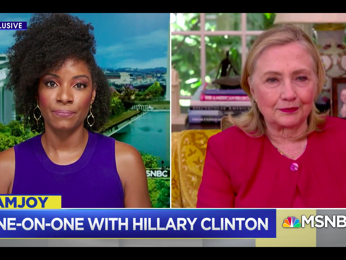Hillary Clinton warns about Trump's agenda on MSNBC