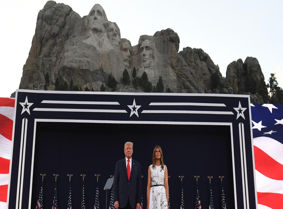 Trump: President denies asking to be added to Mount Rushmore | indy100 ...