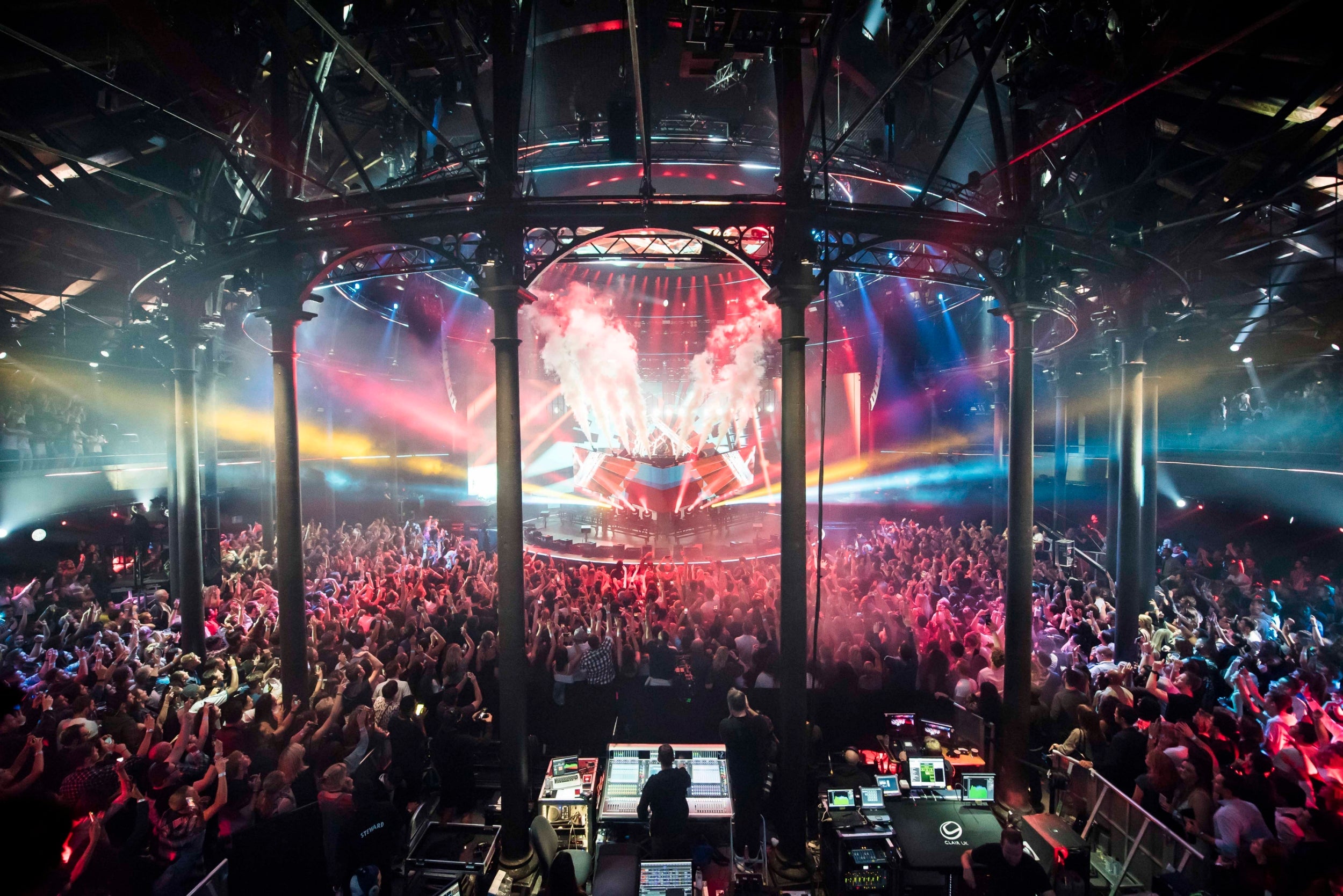 Calvin Harris performs?at the Roundhouse in more normal times