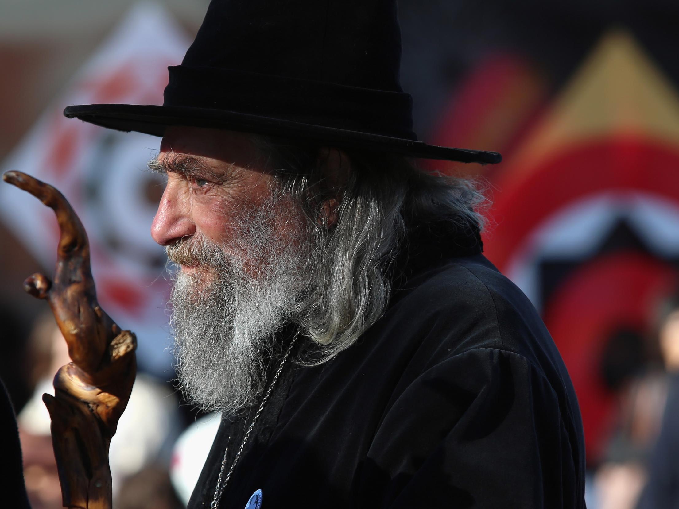 Ian Channell, known as The Wizard, has been a fixture in Christchurch's Cathedral Square for decades.
