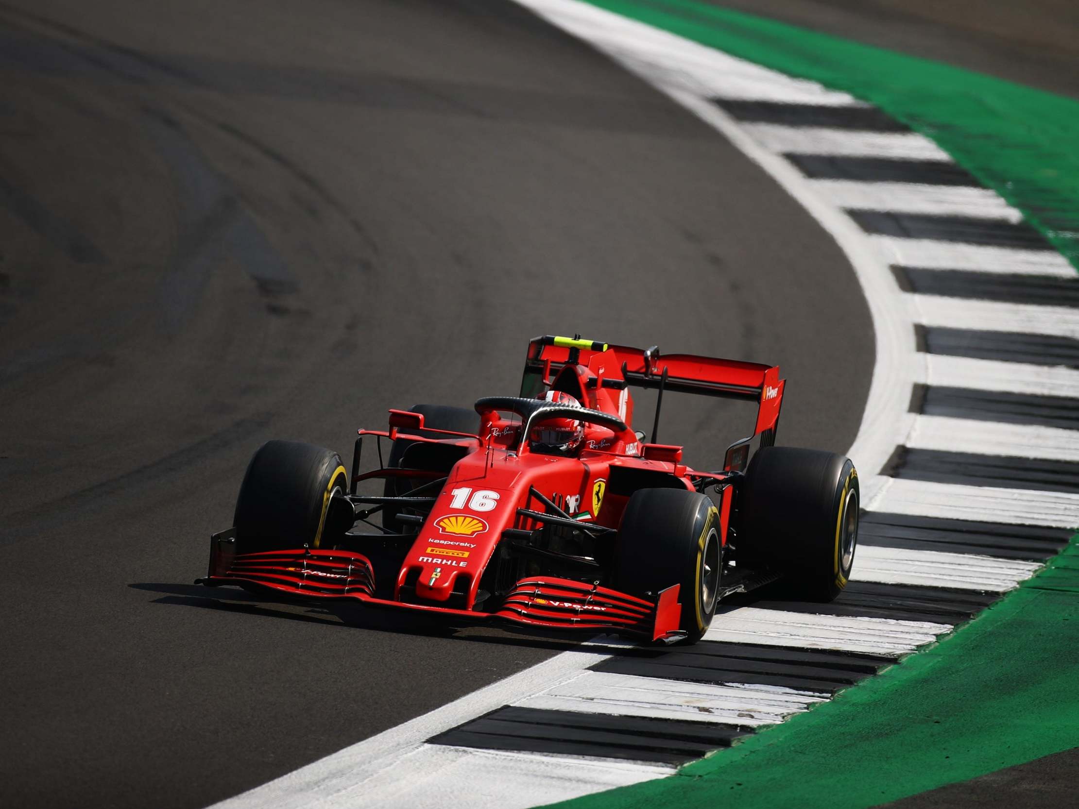Charles Leclerc drove to an impressive fourth-place finish
