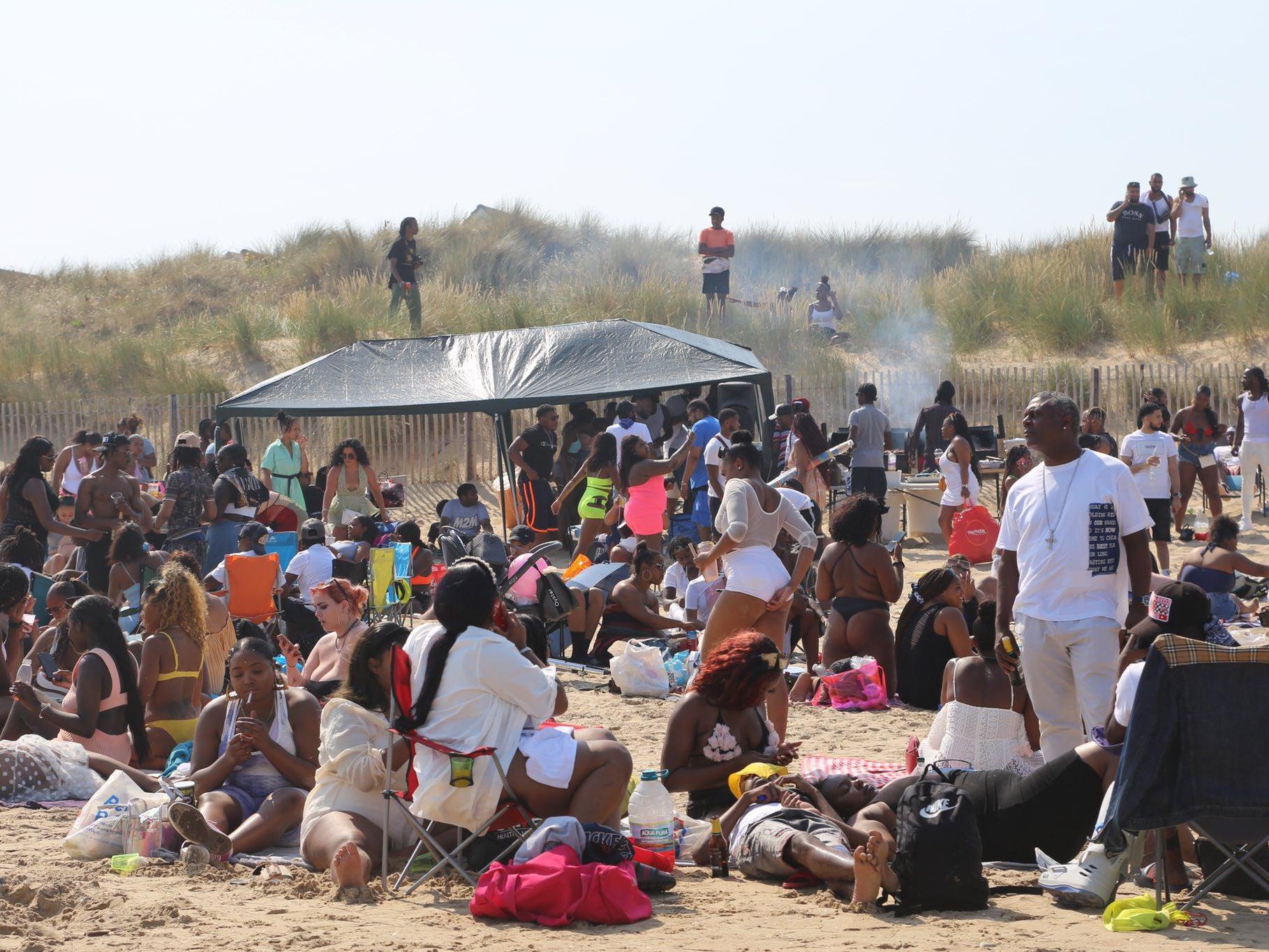 Four police officers injured breaking up fight near Caribbean cookout on Kent beach thumbnail